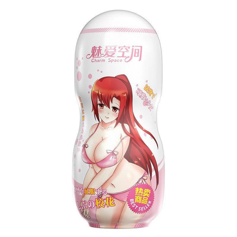 Anime Inspired Male Masturbator Cup - Shy School Girl (Oral)