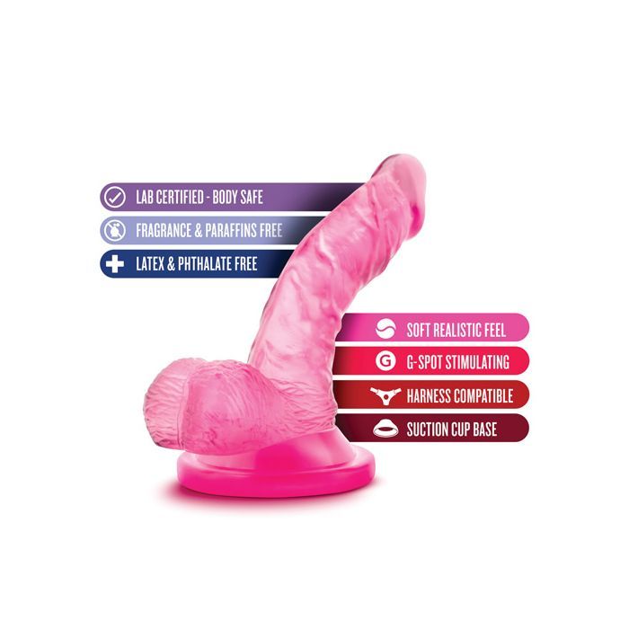 Blush Naturally Yours 4" Mini Cock - Pink
