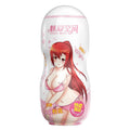 Anime Inspired Male Masturbator Cup - Shy School Girl (Oral)