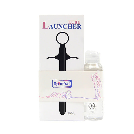 Roomfun Water-Soluble Lubricant Injector – Gay & Adult Massage Tool