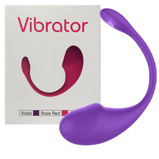 Mini Tadpole Strong Vibration Clitoral Stimulator  – APP Control & Manual - Violet