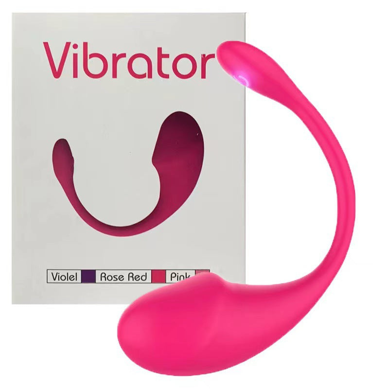 Mini Tadpole Strong Vibration Clitoral Stimulator – APP Control & Manual - Rose Red