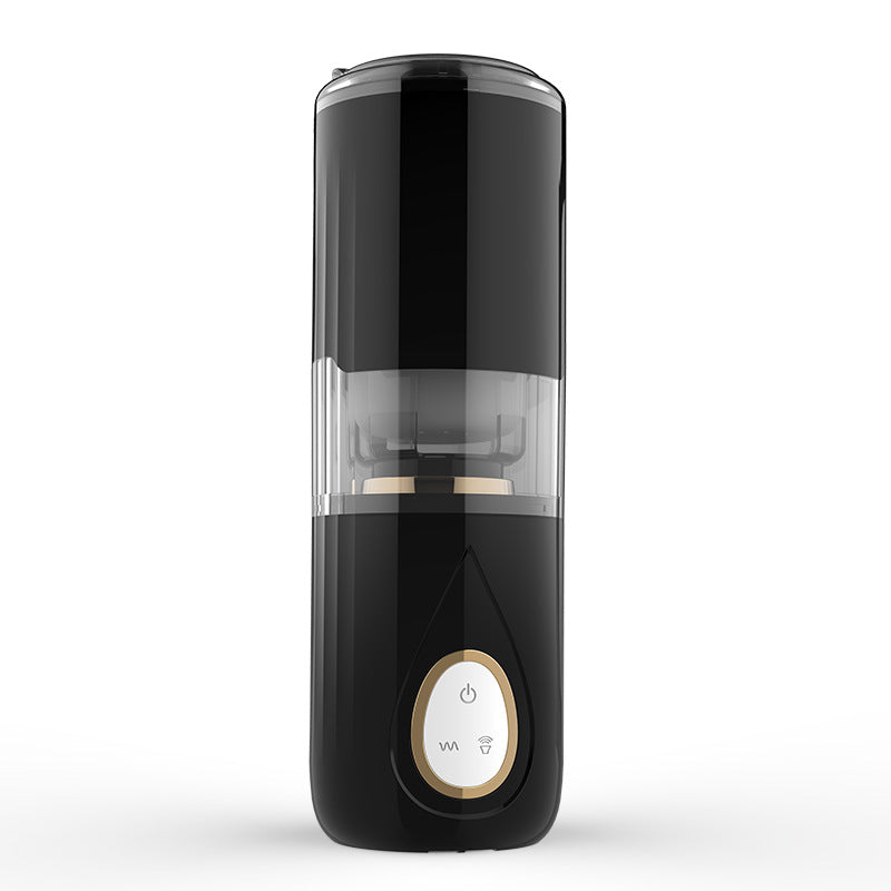 Automatic Thrusting & Rotating Male Masturbator Cup - Black
