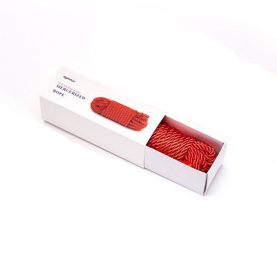Roomfun Silky Bondage Rope – 8m Soft Shibari & BDSM Restraint Rope - RED
