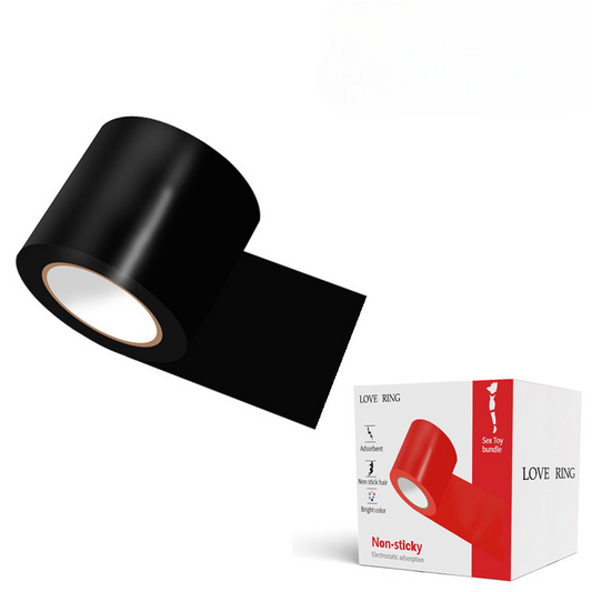 LoveRing Electrostatic Bondage Tap - BLACK